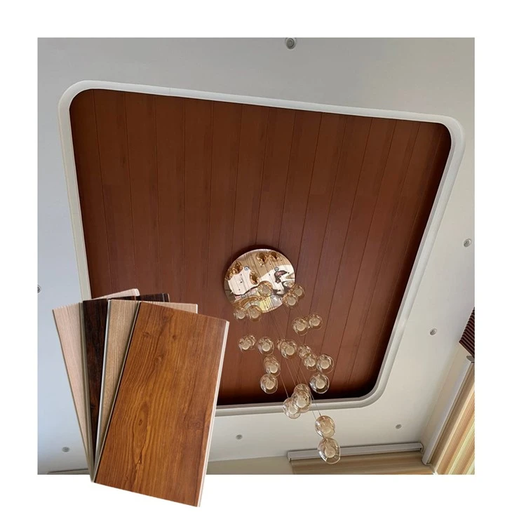Lacný strop dreva PVC