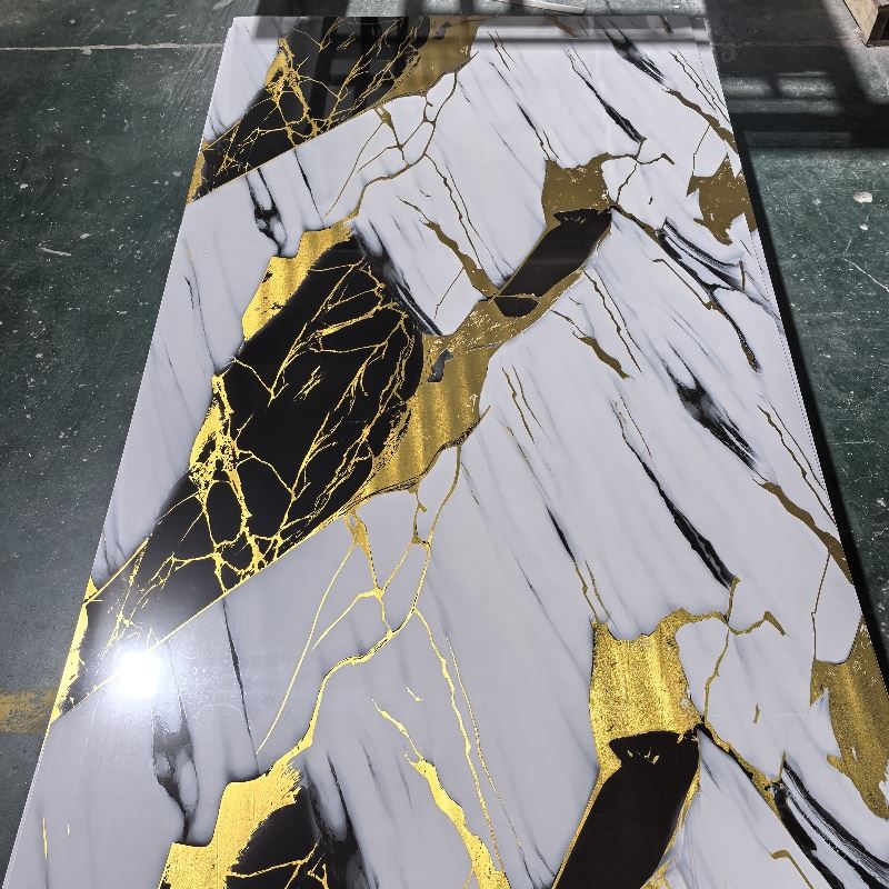Mramorový alternatívny nástenný panel UV Mramorová doska 1220 mm * 2440 mm