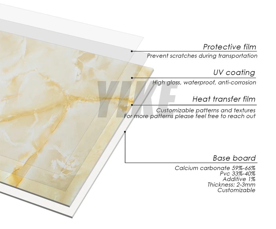 Wall Panel UV Marble Board Wall Panel UV Marble Board