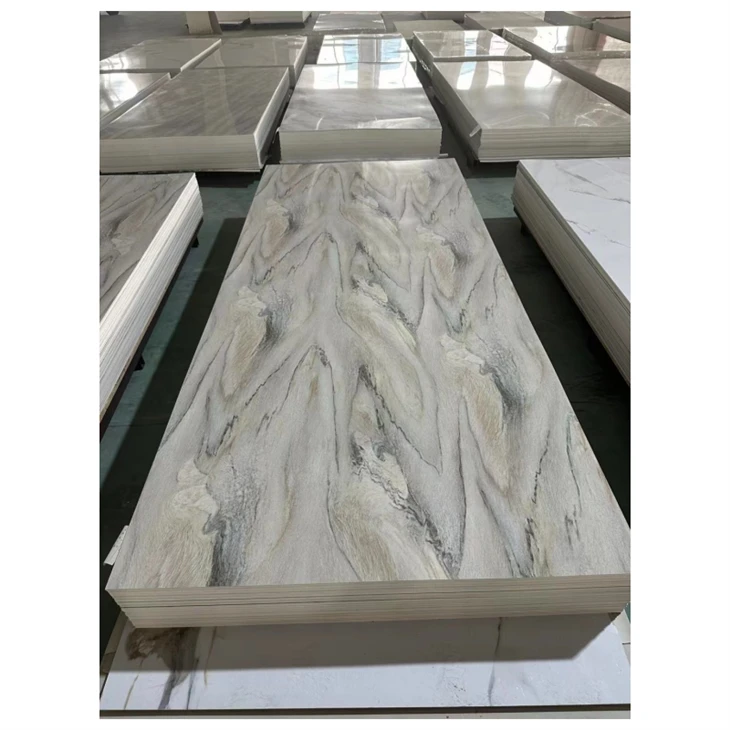 PVC Wall Panel UV Mármol Coating